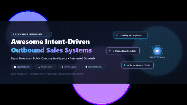 Awesome-Intent-Driven-Outbound-Sales-Systems