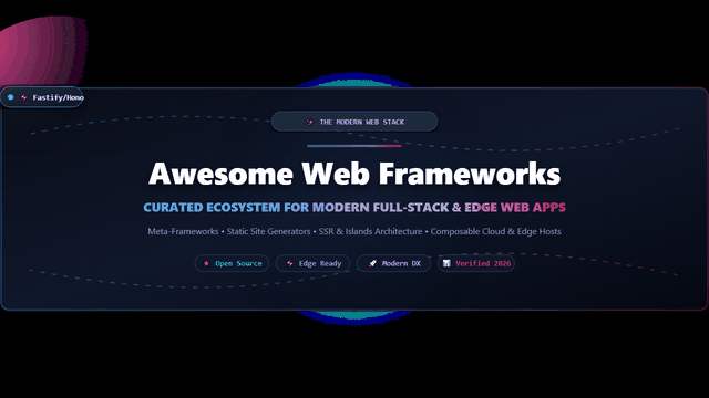Awesome-Web-Frameworks