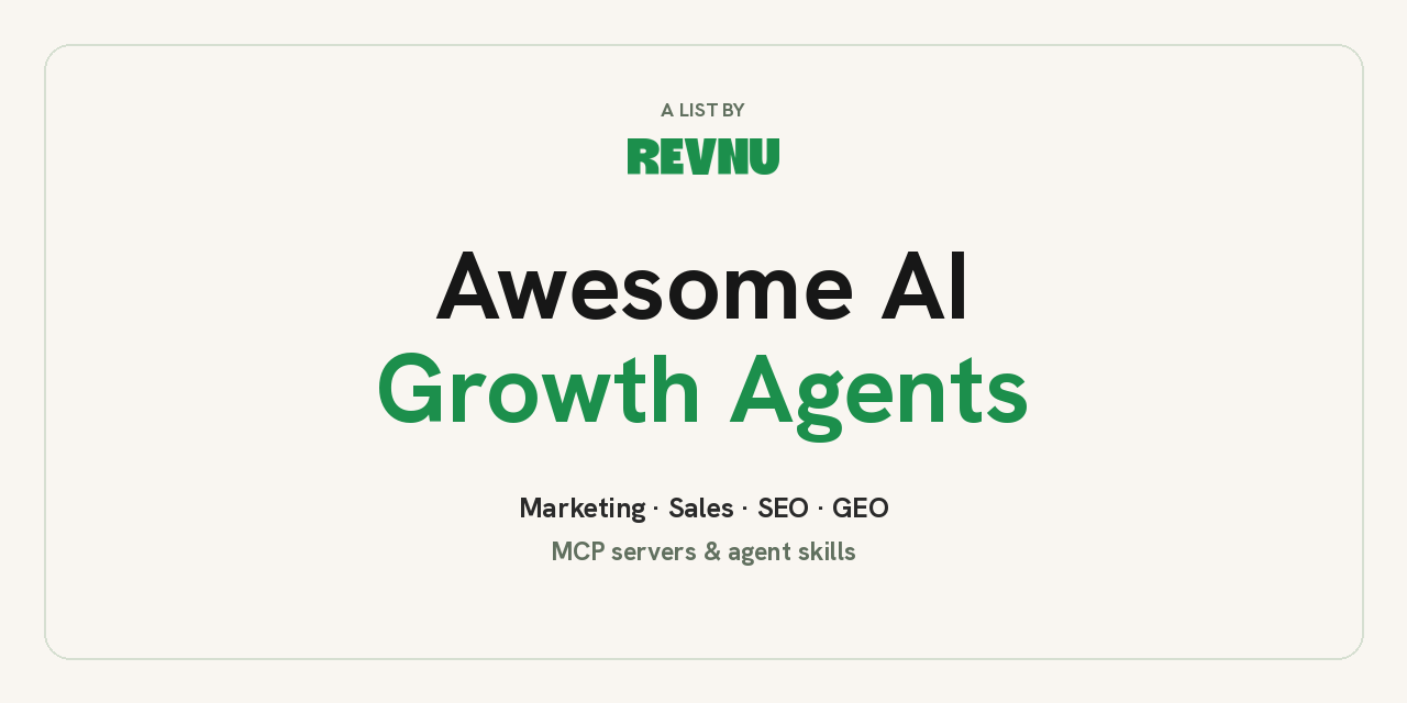awesome-ai-growth-agents