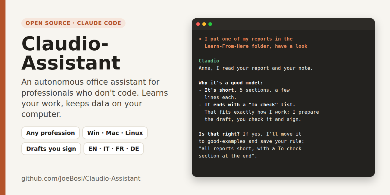 Claudio-Assistant