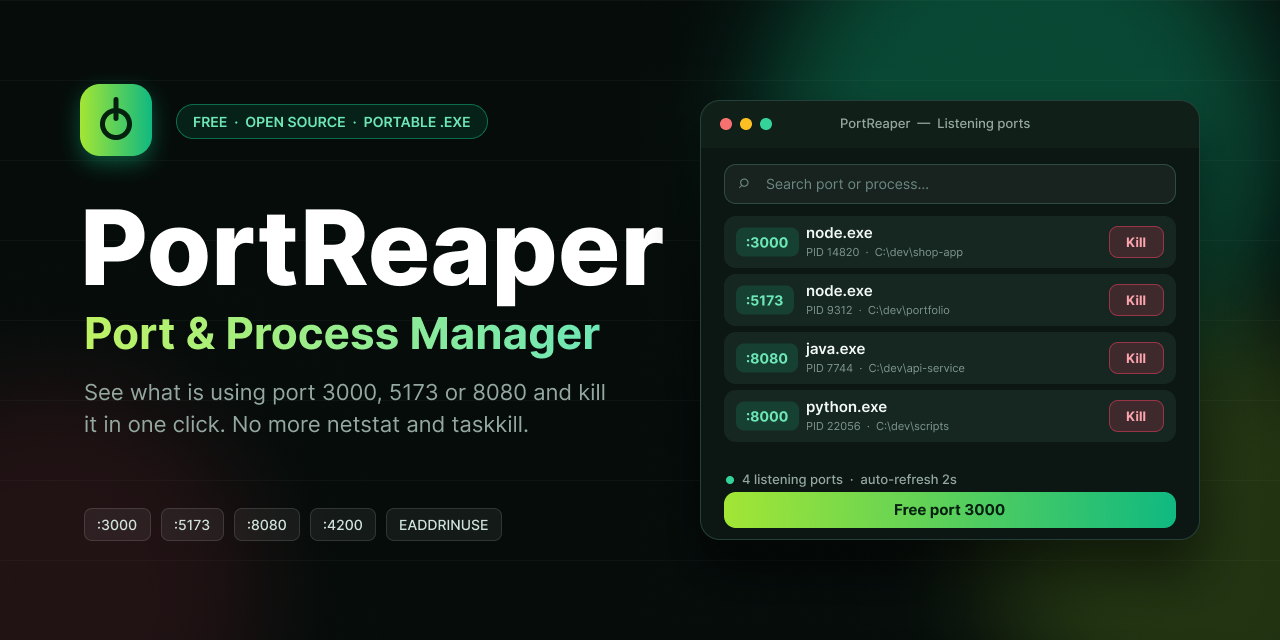 portreaper-port-process-manager