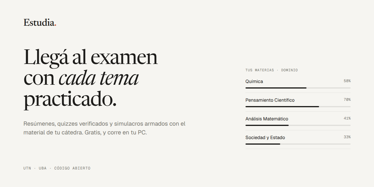 estudia