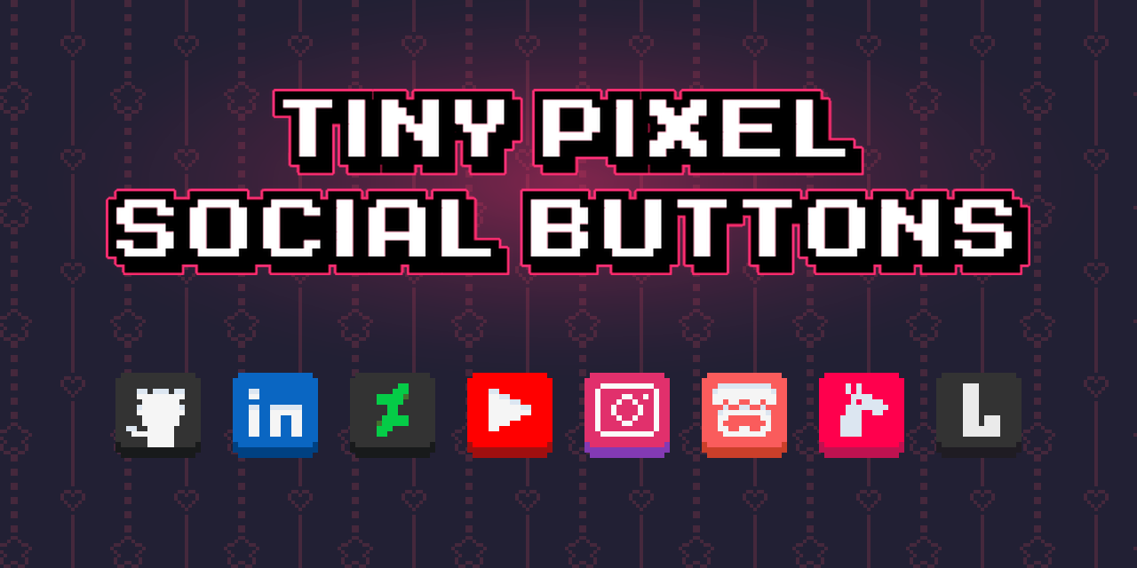 tiny-pixel-social-buttons