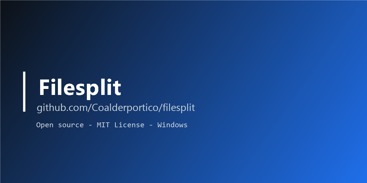 filesplit