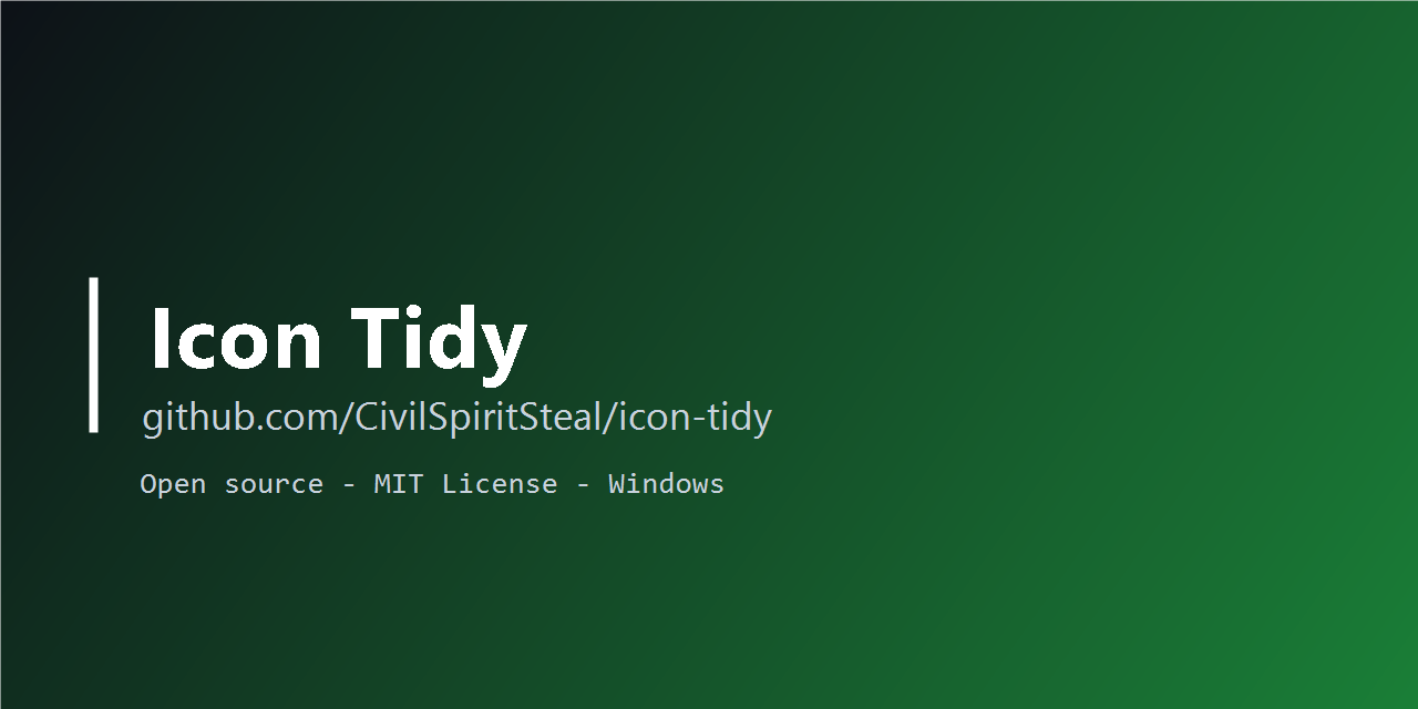 icon-tidy