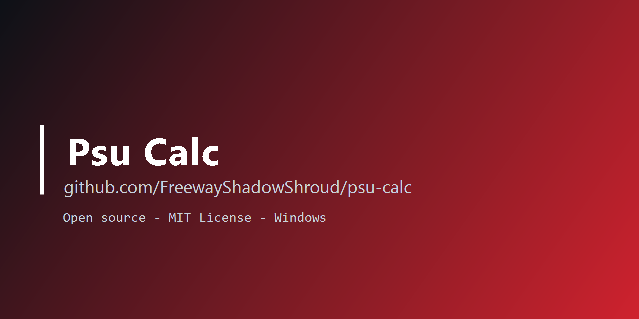 psu-calc