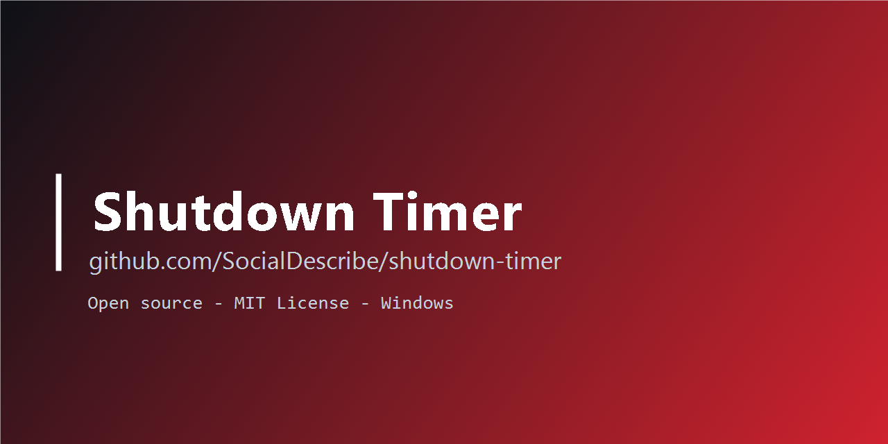 shutdown-timer