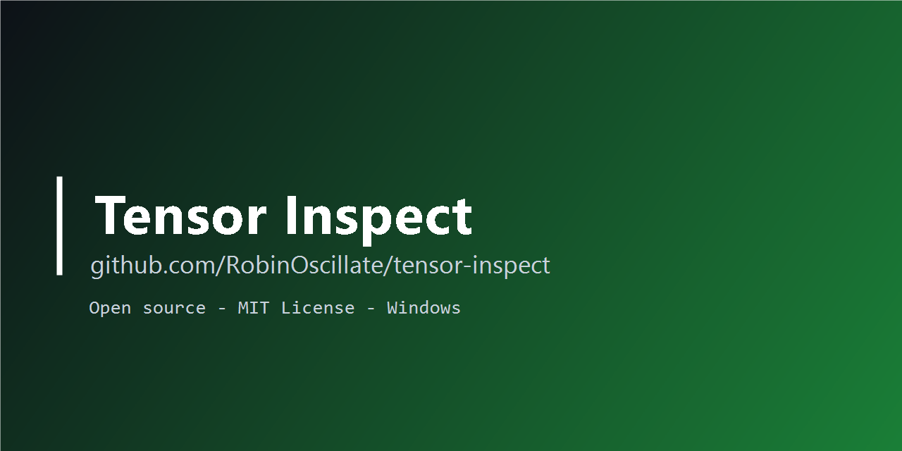 tensor-inspect