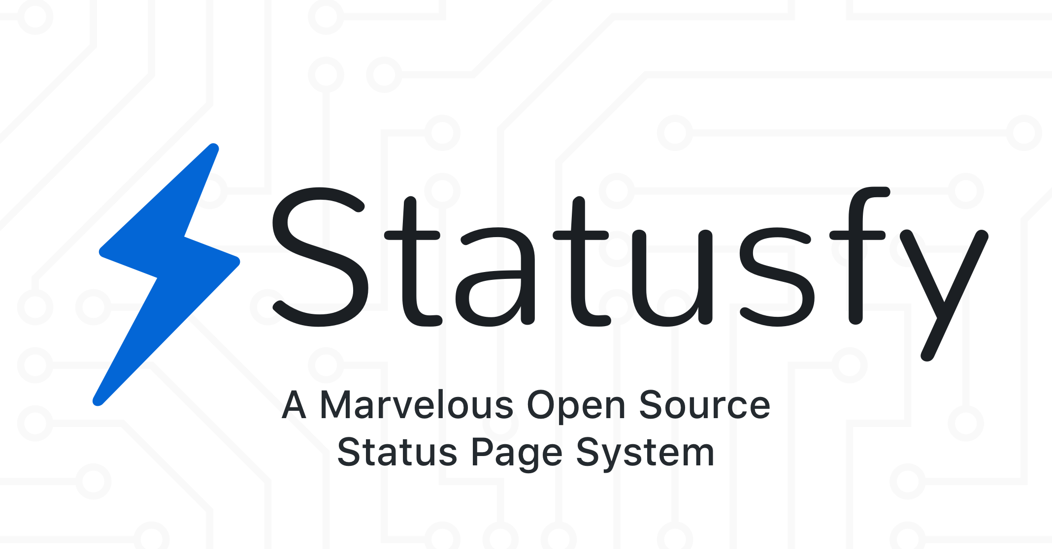 Github Juliomrqz Statusfy A Marvelous Open Source Status Page System