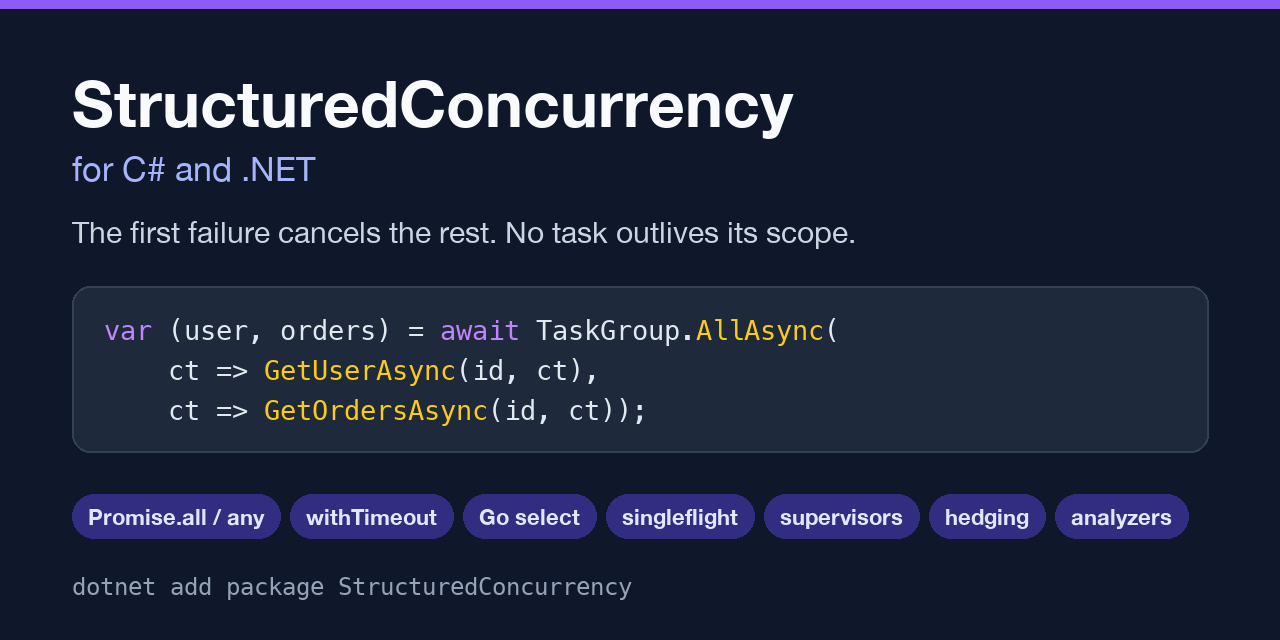 StructuredConcurrency