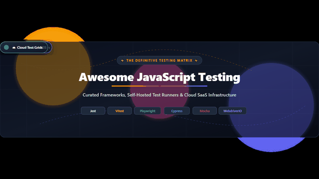 Awesome-Javascript-Testing-Frameworks