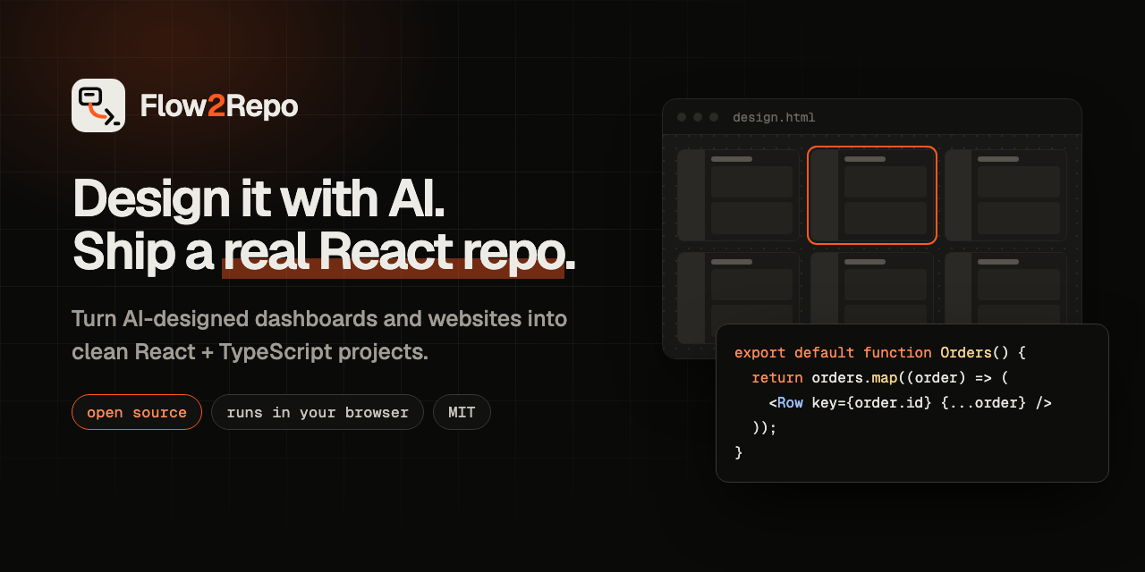 flow2repo