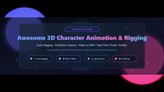 Awesome-3D-Character-Animation-Rigging