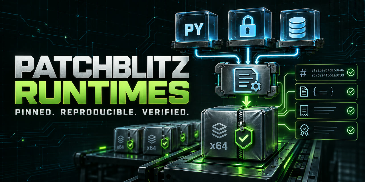 Patchblitz-runtimes