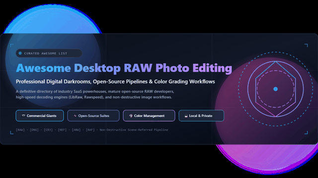 Awesome-Desktop-Raw-Photo-Editing