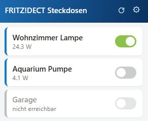 Fritz-DECT-Steckdose