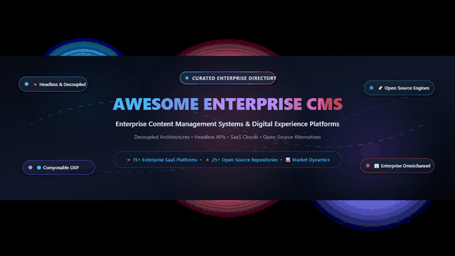 Awesome-Enterprise-Content-Management-System-CMS