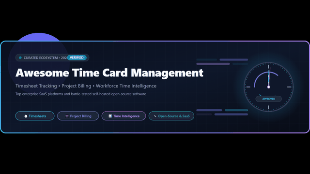 Awesome-Time-Card-Management