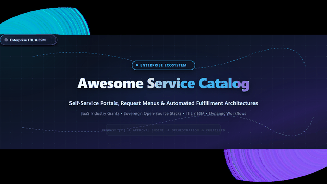 Awesome-Service-Catalog