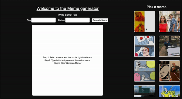 Redux-Meme-Generator