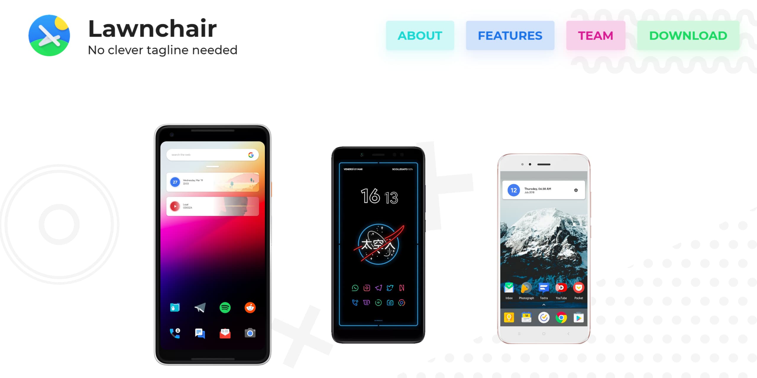 GitHub myfrom/lawnchair.appconcept A fanmade concept of Lawnchair