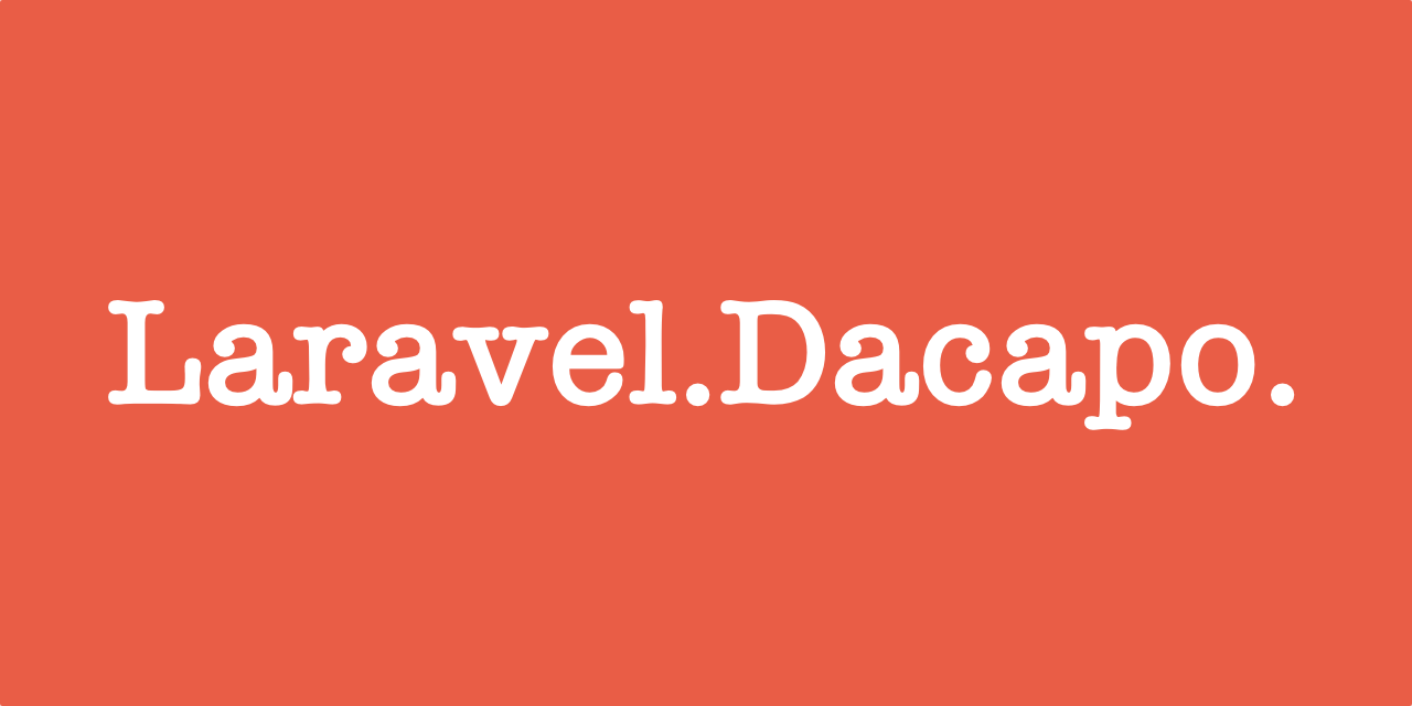 laravel-dacapo