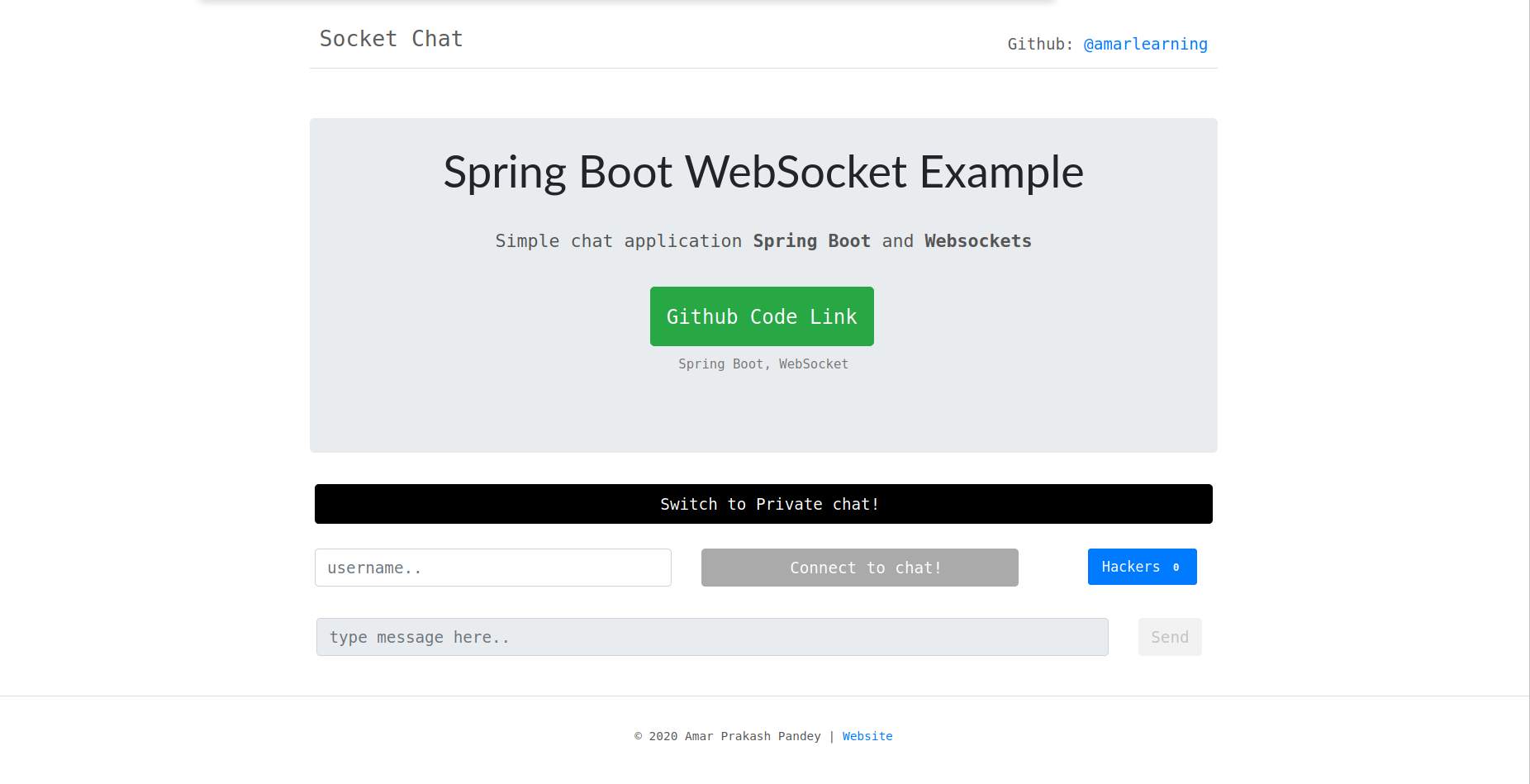 Spring project deals example github