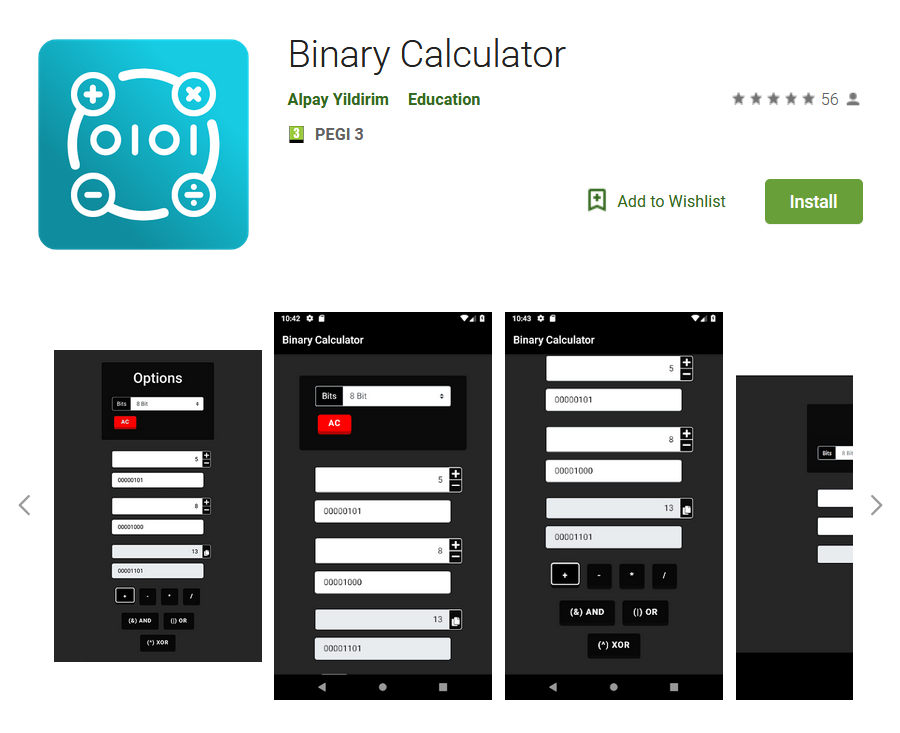 Binary-Calculator-Android-Java-App