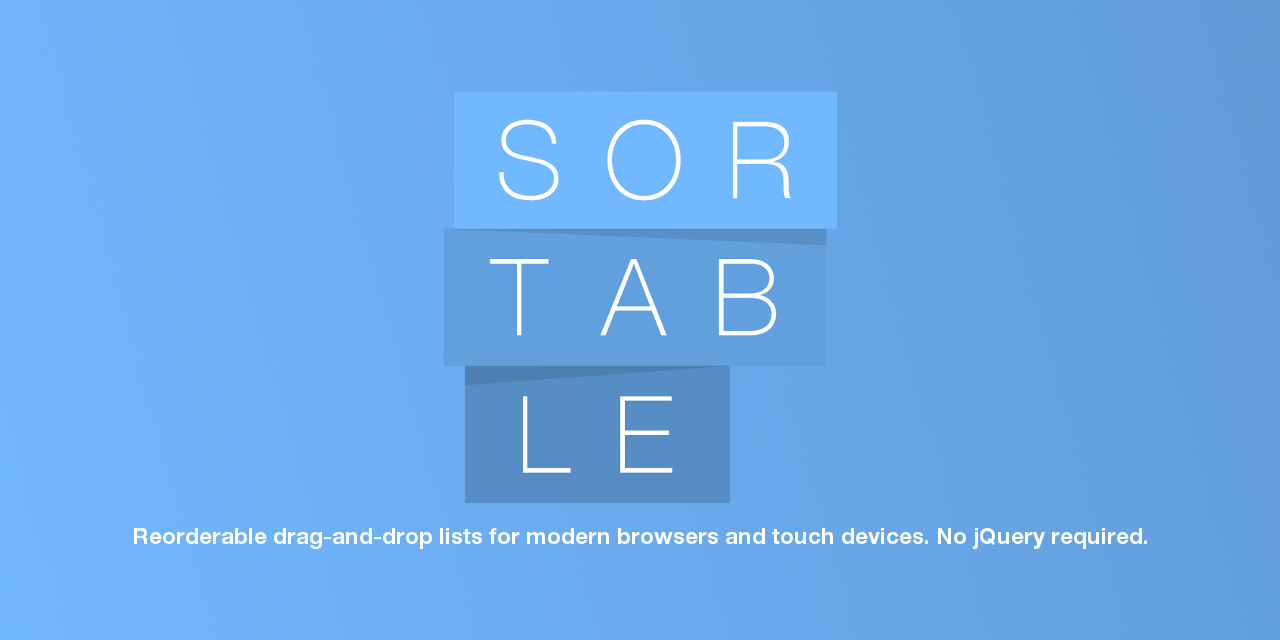  Sortable