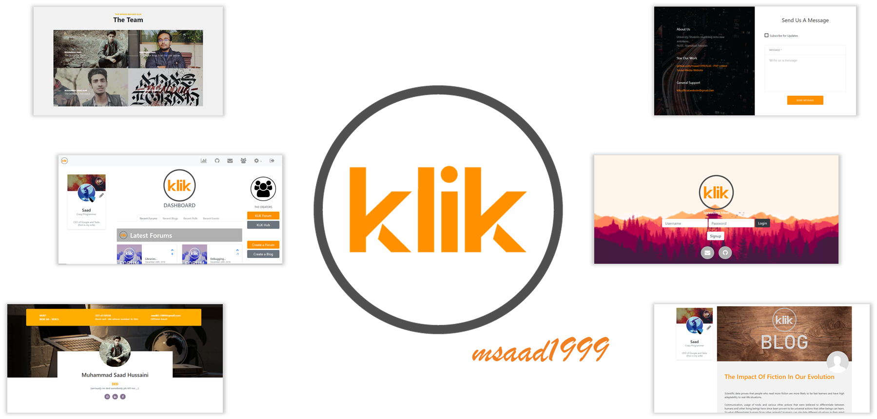 KLiK Open source Social Network System For Communities And Teams