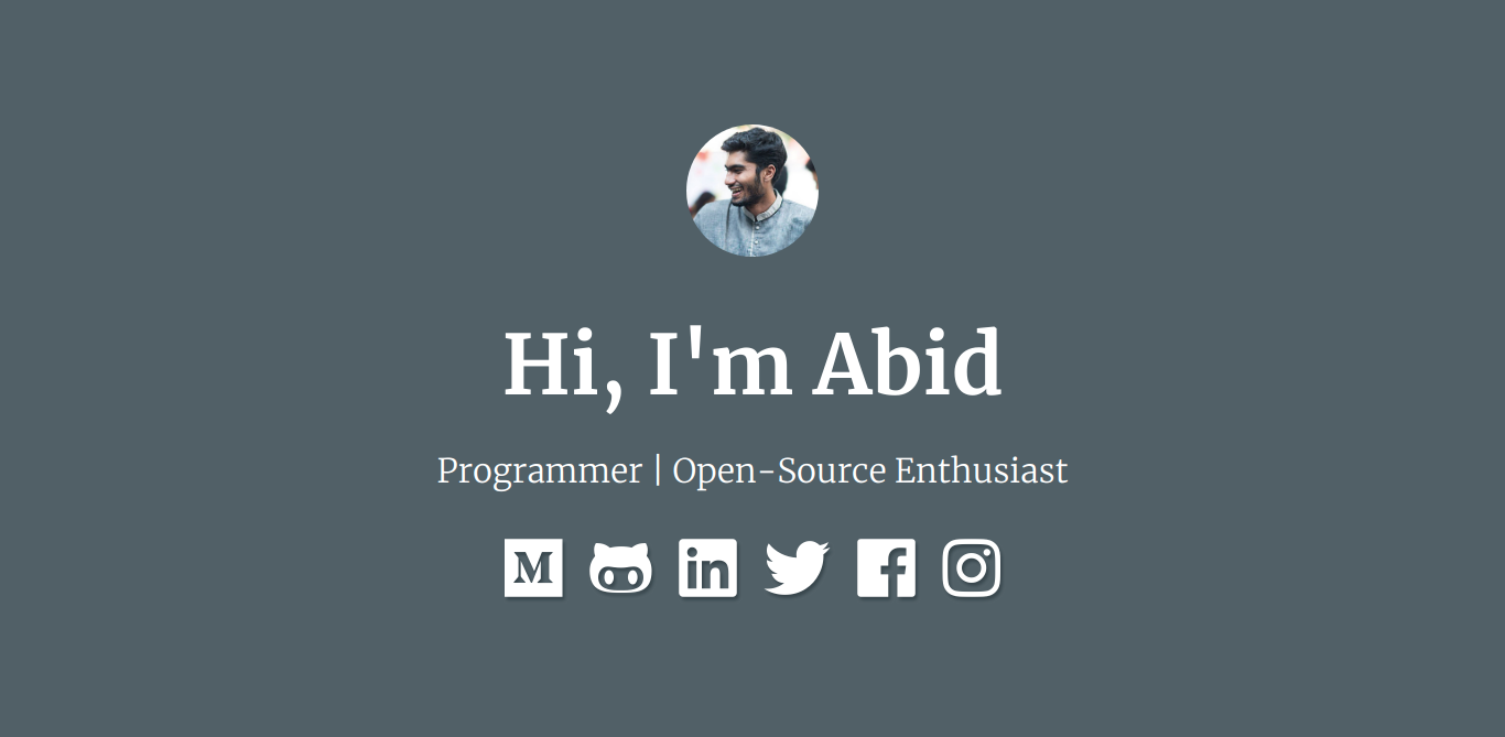 GitHub - fmabid/fmabid.github.io: Dev landing page