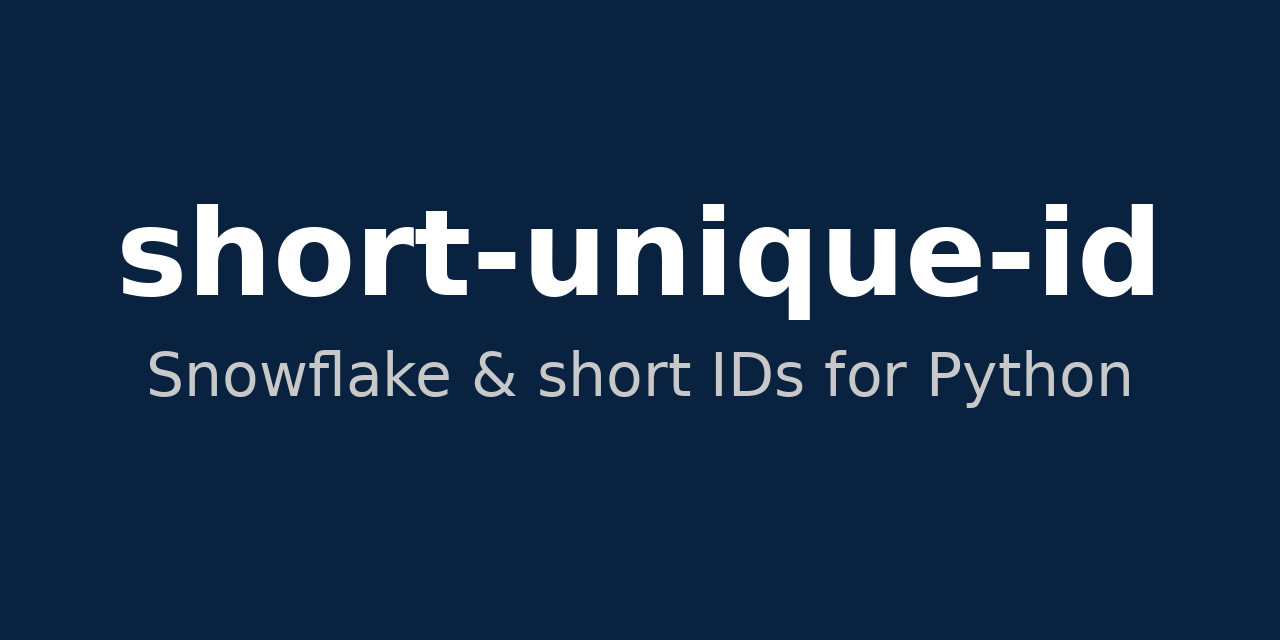 short-unique-id