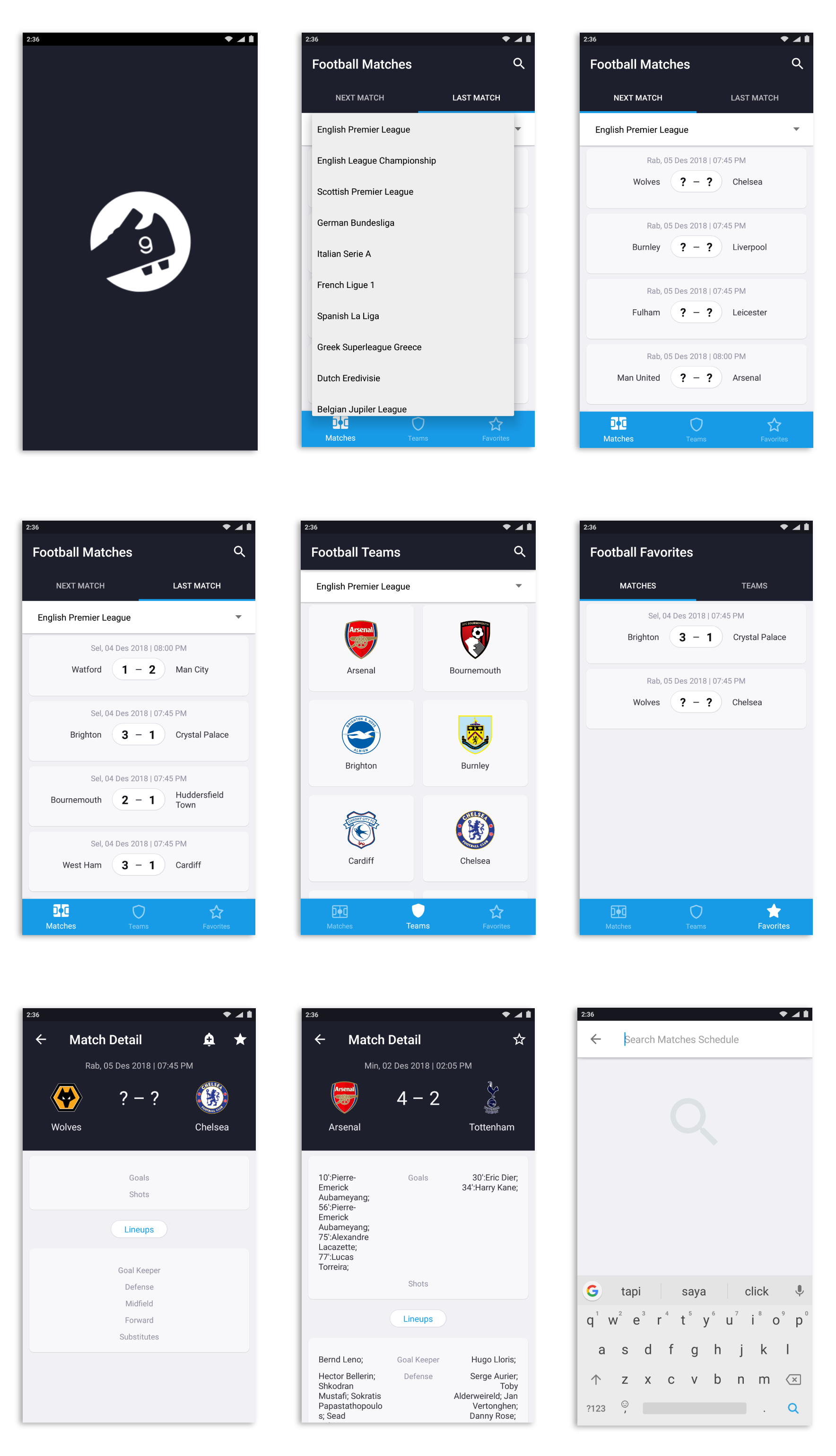 GitHub haerulmuttaqin/FootballScheduleApp soccer Dicoding