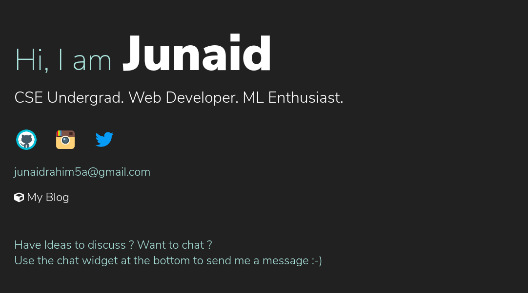 GitHub - junaidrahim/junaidrahim.me: Portfolio Website.