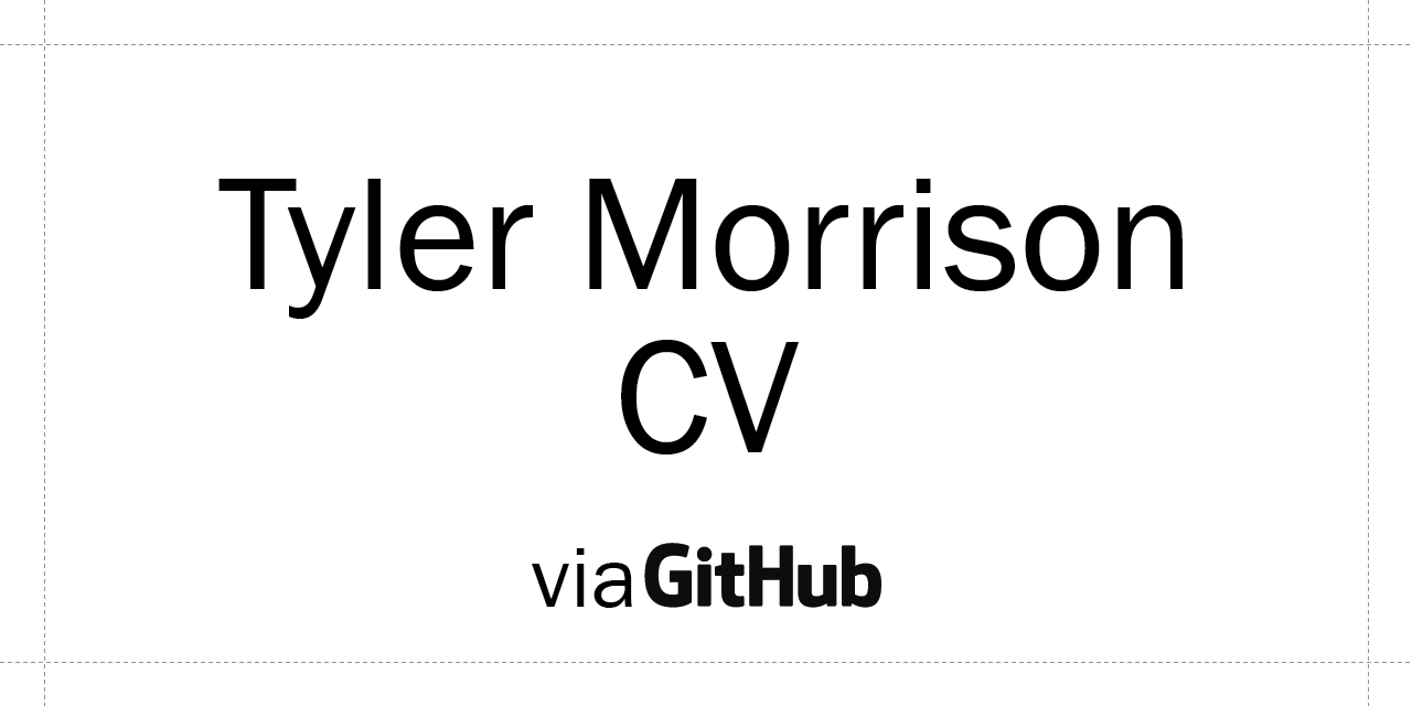 GitHub - tymo77/CV: My CV