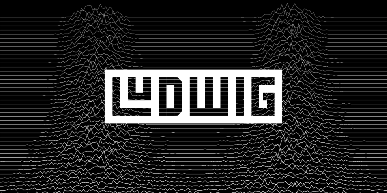 Open issue. Ludwig ai. Ludwig logo vector.