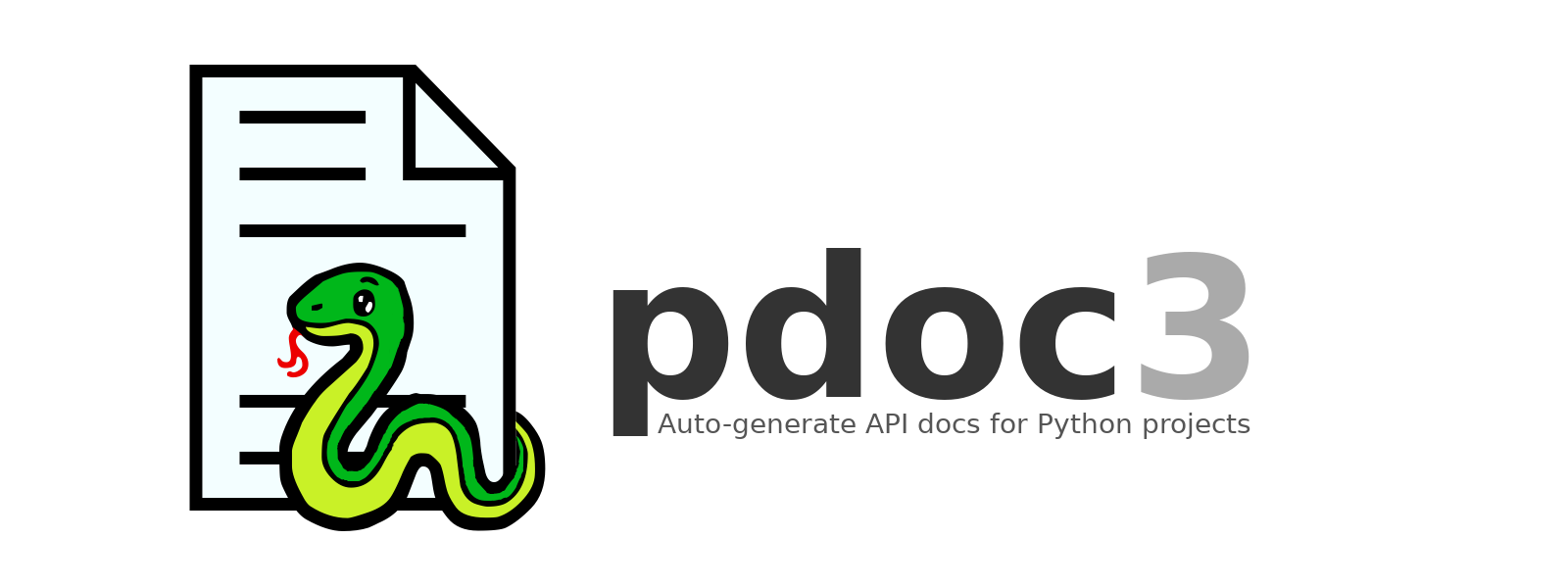 GitHub pdoc3/pdoc arrow_right Autogenerate API documentation for