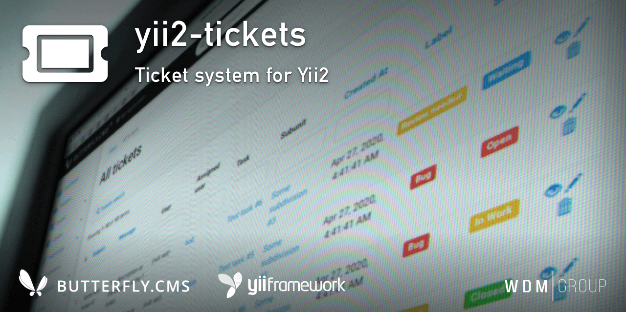 yii2-tickets