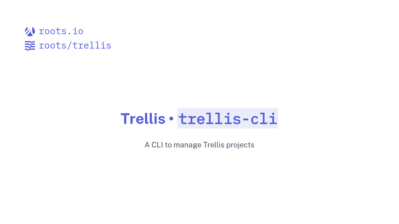 trellis-cli