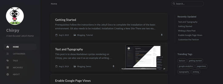 jekyll-theme-chirpy-jekyll-themes