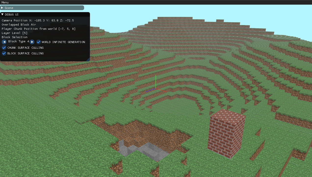 GitHub - maxbrundev/AmberCraft: OpenGL C++ Minecraft clone using ...
