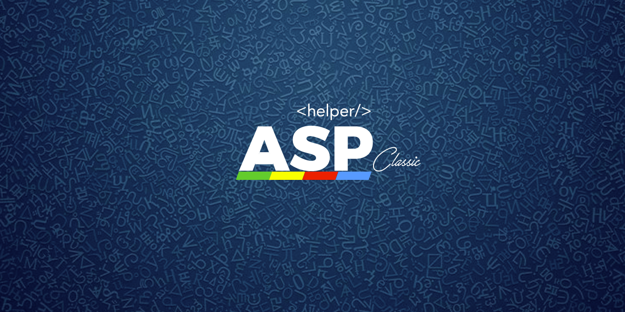 ClassicASP-Helper