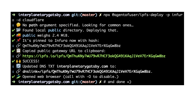 ipfs-deploy