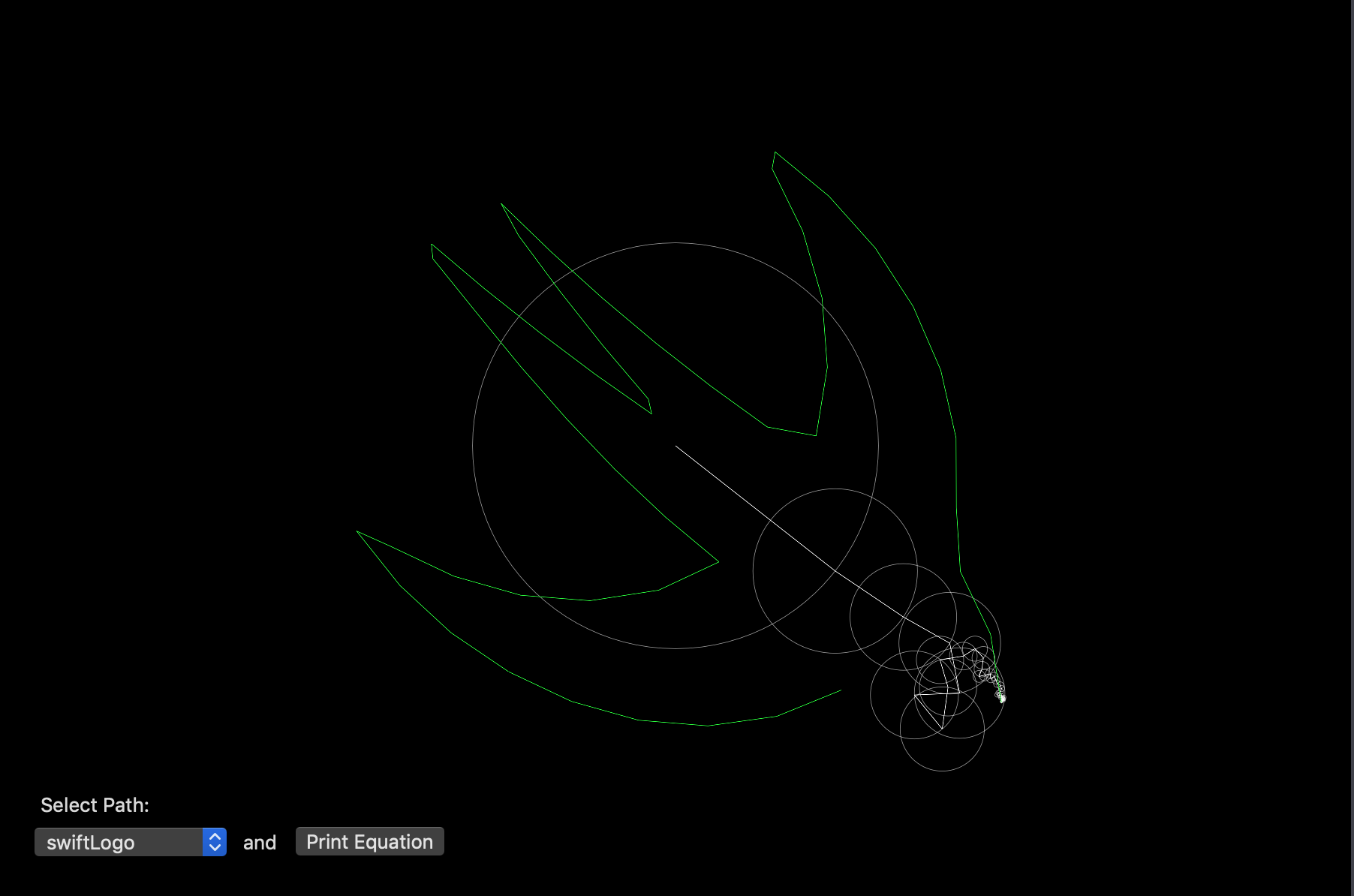 GitHub - liamrosenfeld/FourierArtist: My WWDC19 Playground [ACCEPTED]