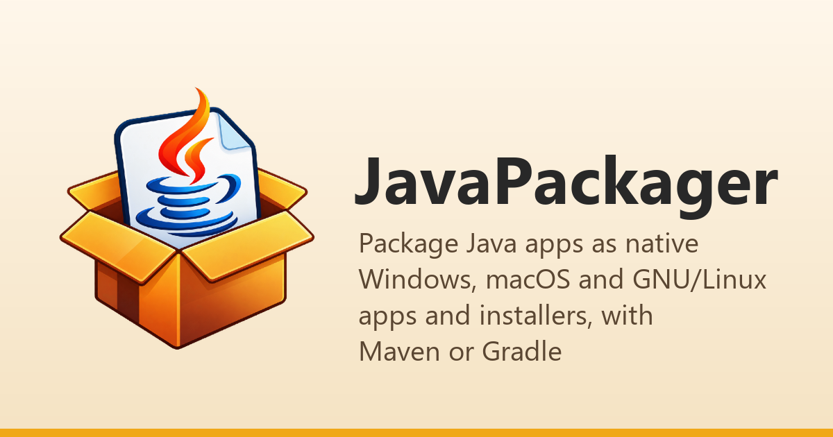 JavaPackager
