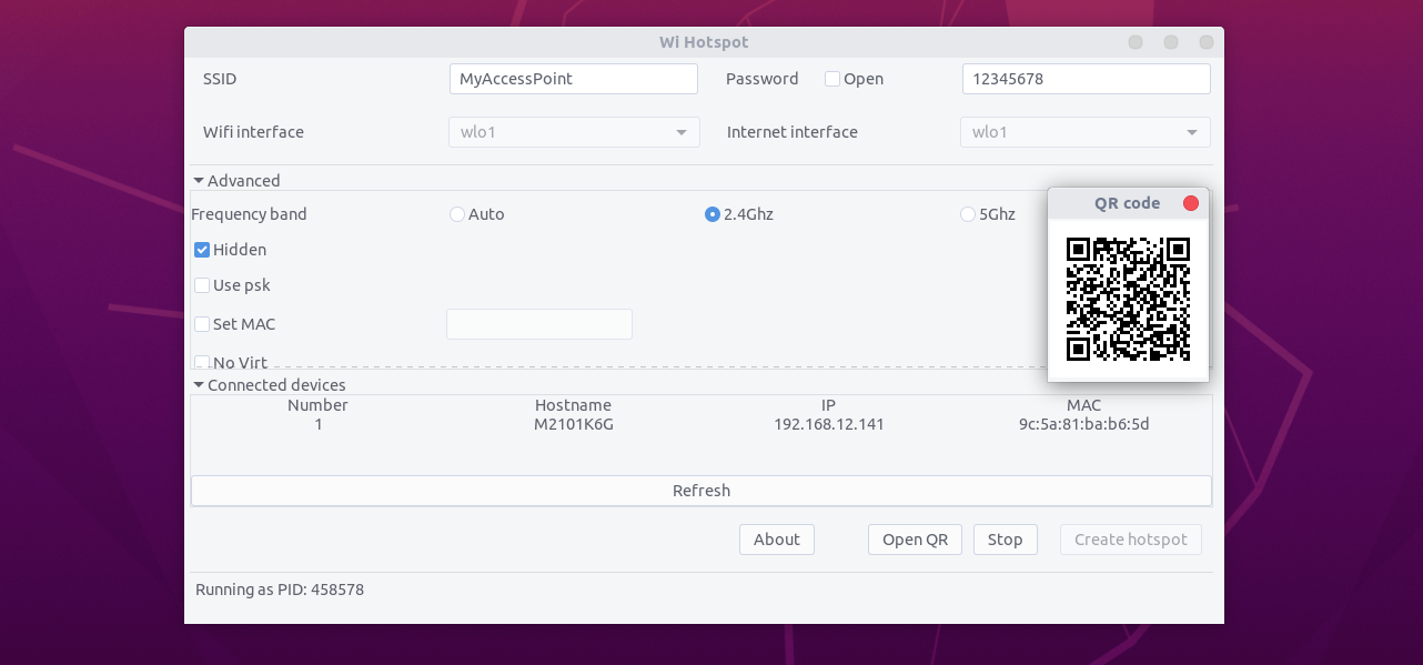 Linux-wifi-hotspot