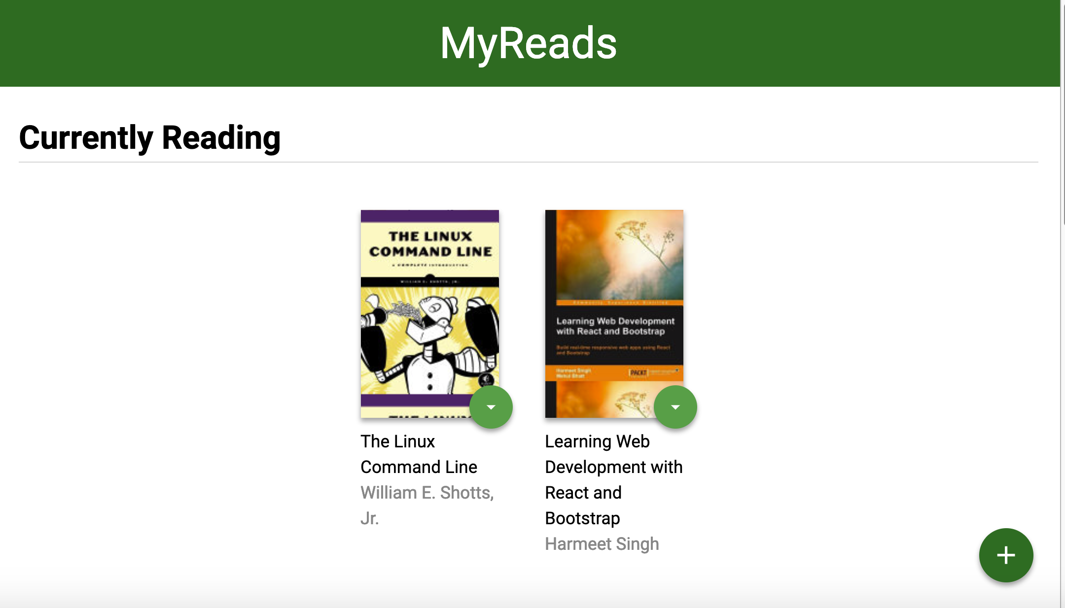 GitHub - SoCalChristina/MyReads: React book tracking app