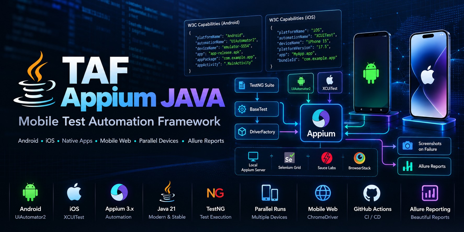 TAF-Appium-JAVA