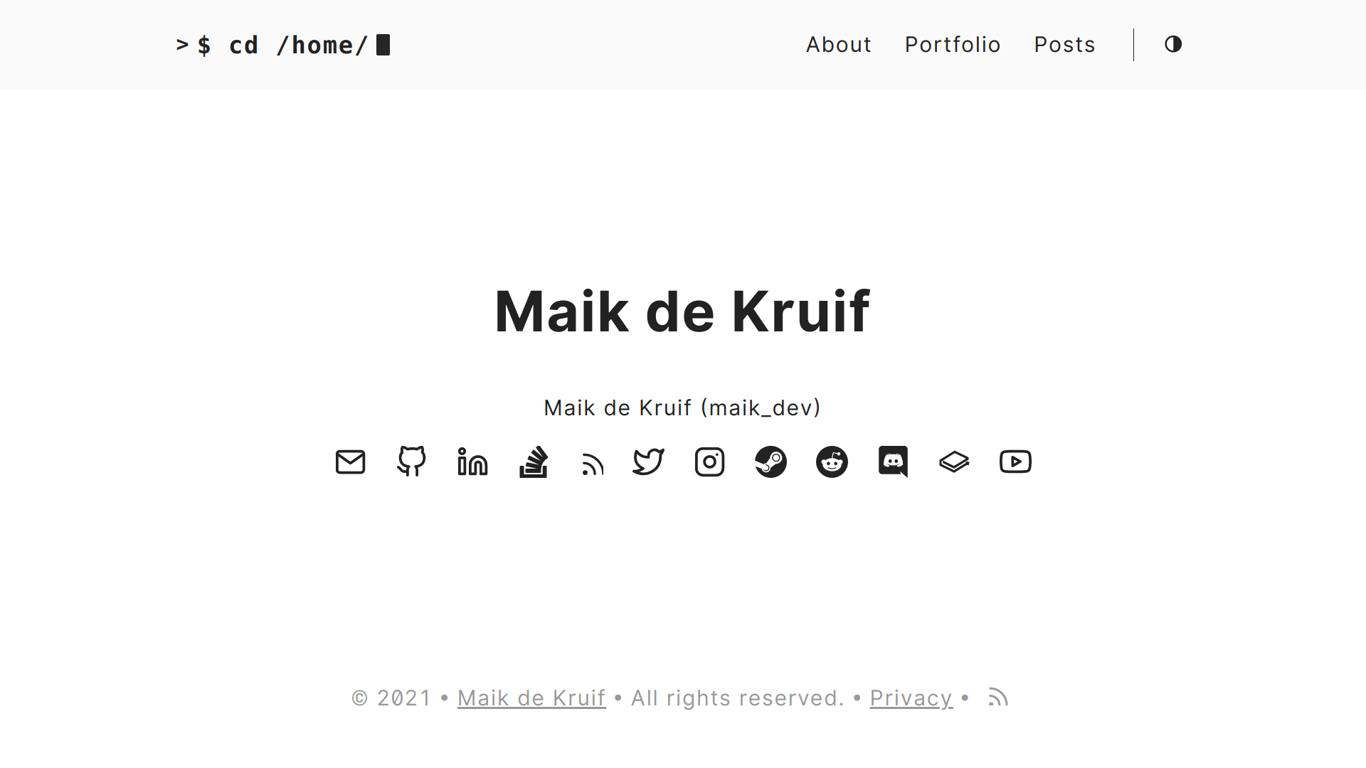 GitHub - maikka39/Personal-Website: Repo for my website
