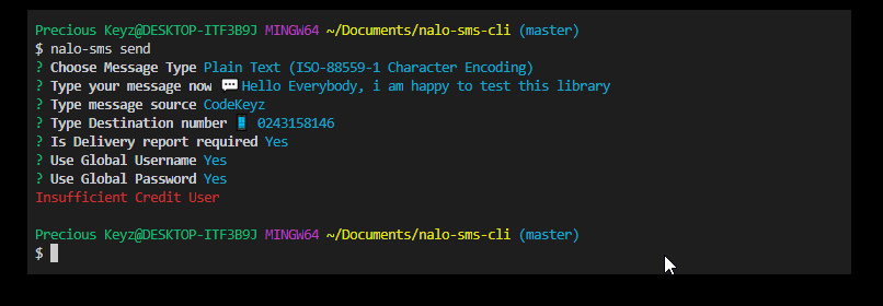 nalo-sms-cli